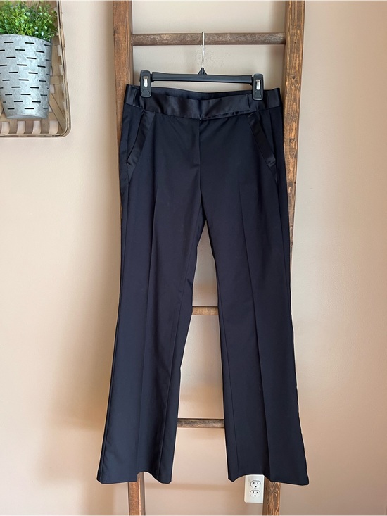 United Colors Of Benetton Pants - Black Women's Tuxedo Dress Pants – Classic Straight Leg
